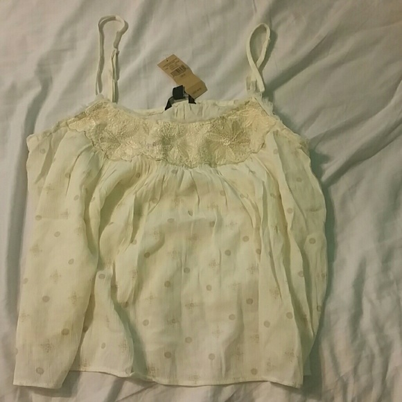 American Eagle embroidered crop tank - Picture 1 of 2